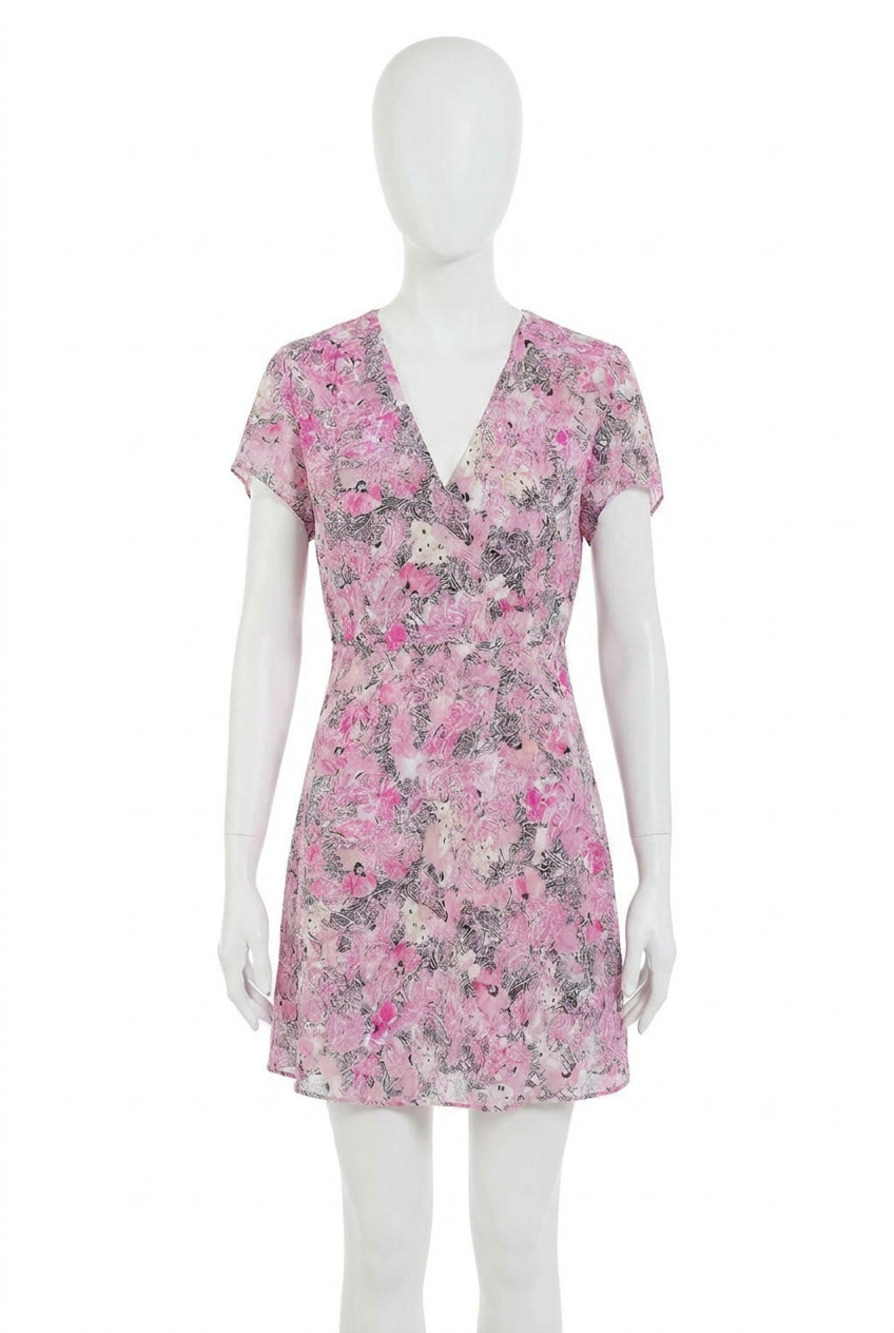 NEW THE KOOPLES paisley flowers dress in pin01
